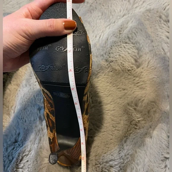 Leopard Print Heels - Picture 10 of 10